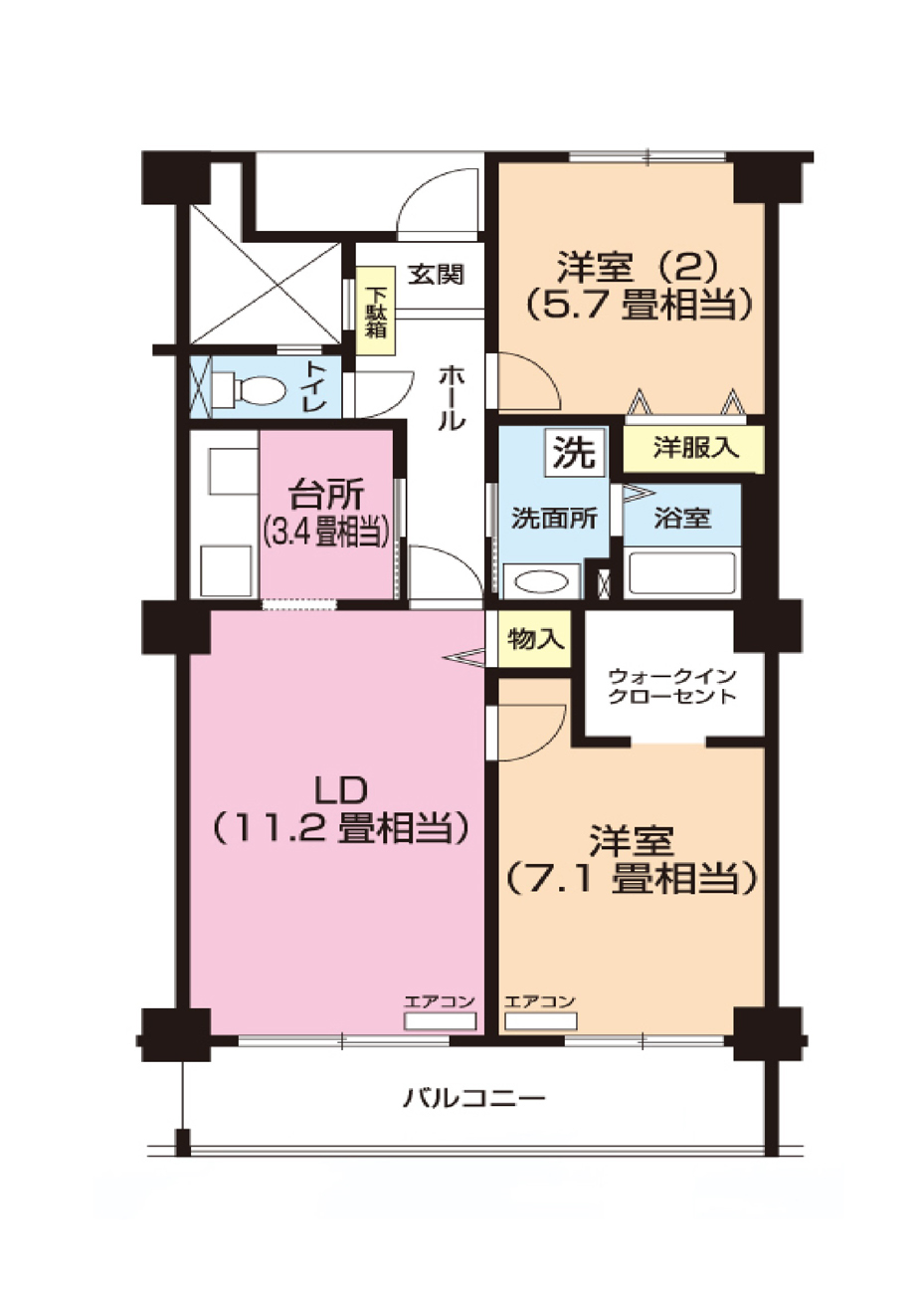 パティオス９番街 302号室