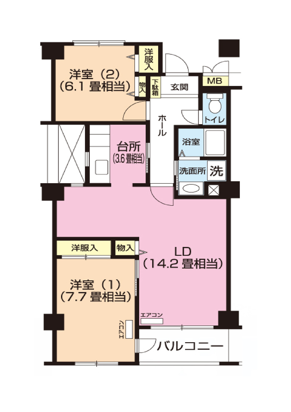 パティオス９番街 306号室