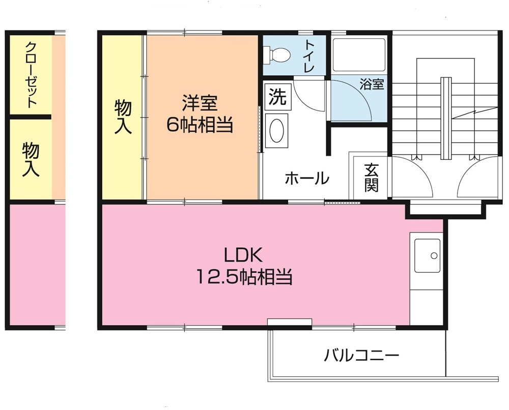 成田団地 7-502号室