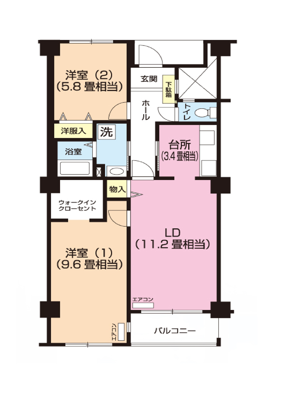 パティオス９番街 215号室